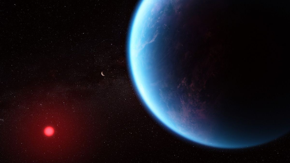 Na exoplanetě je plyn naznačující život, nyní to má Webbův teleskop potvrdit